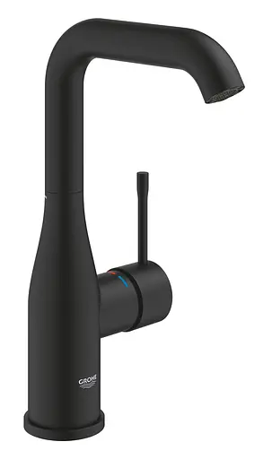 Змішувач для умивальника L-Size Grohe Essence 24177KF1 Чорний матовий - фото 1