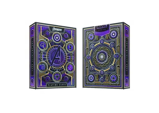 Карты игральные United States Playing Card Company Theory11 Avengers: Infinity Saga (violet) (PC_T11AISV) - фото 2