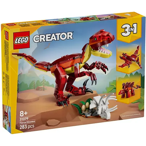 Конструктор LEGO Creator Лютий динозавр 283 деталі (31379)