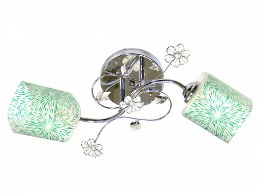 Люстра стельова Brille в спальню E27 60W CH (LK-588C/2)