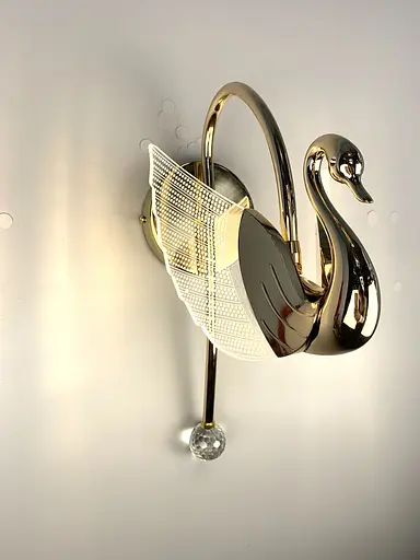 Бра у вигляді лебедя Арт. G 15/1W GD Line F - фото 10