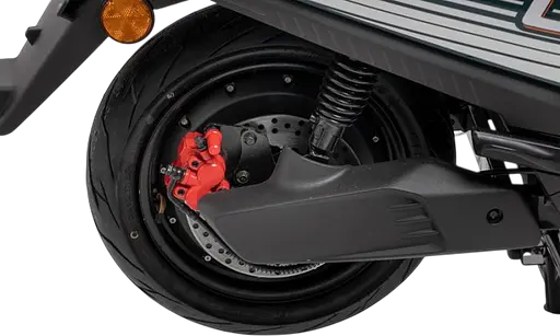 Електроскутер Двомісний Crosser CR22 (2500W, 72V/35Ah) Зелений - фото 8