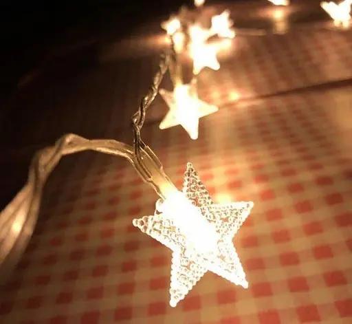 Гирлянда на батарейках Звезды TD00469 ww 10 led 2 m 5 см - фото 7