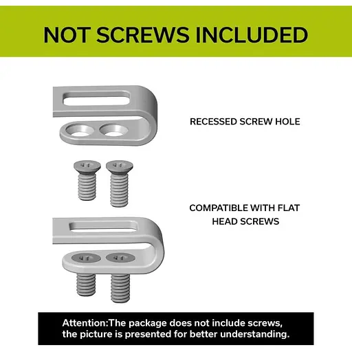 Клипсы карманные титановые 2 штуки Civivi без винтов T002A - фото 5