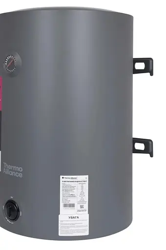 Водонагрівач електричний Thermo Alliance, 1500 Вт, мокрий ТЕН, 80 л універсальний, циліндричний, сірий (D80VH15Q3G) - фото 3