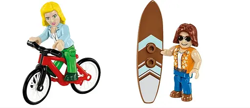 Конструктор Volkswagen T2a Kombi COBI 24617 - фото 4