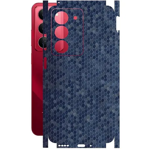 Захисна плівка StatusSKIN для Realme 14x Корпус Вініл Соти сині