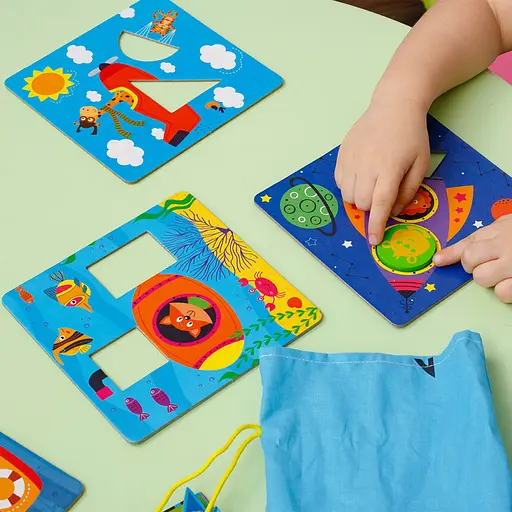 Гра-сортер "Транспорт" Vladi Toys ZB2002-06 (укр) - фото 3