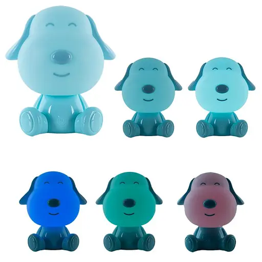 Світильник-нічник Kite LED з акумулятором Doggy блакитний (K24-491-3-3) - фото 3