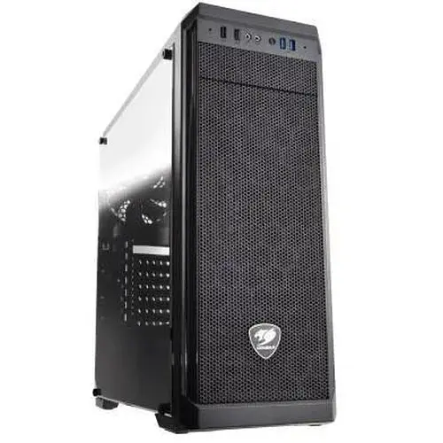 Корпус Cougar MX330-G, Middle Tower, Mini ITX/Micro ATX/ATX, 195 x 473 x 427 мм (MX330-G) - фото 1