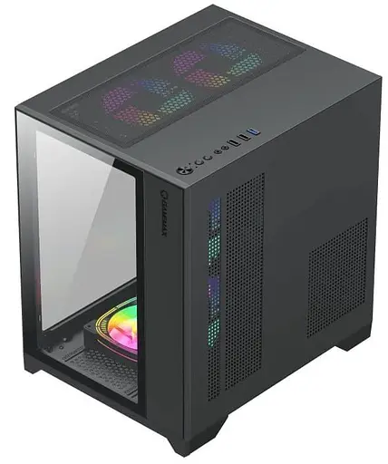 Корпус GameMax Infinity Mini Black (Infinity Mini Black) Без БП - фото 5