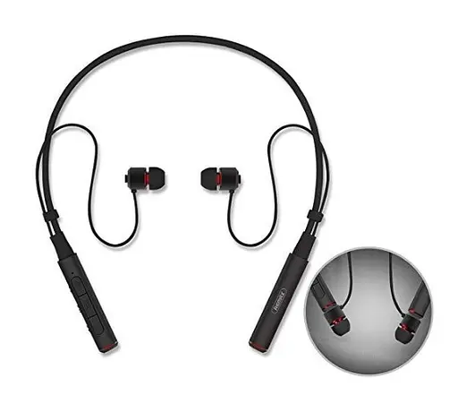 Вакуумні Bluetooth навушники‑гарнітура Remax RB‑S6 Чорні - фото 2