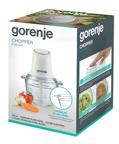 Подрібнювач Gorenje S 501 GW (6878220) - фото 7