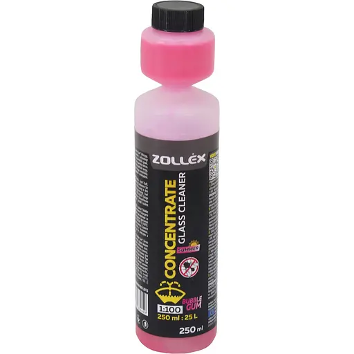 Літній омивач скла Zollex Bubble Gum концентрат 1:100, 250 мл