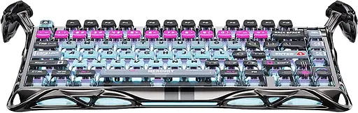 Клавіатура GravaStar Mercury V75 Pro 80keys Magnetic Jade Gaming 8K USB-A RGB Cyberpunk (GS_V75_PRO_RM_EGRY) - фото 4