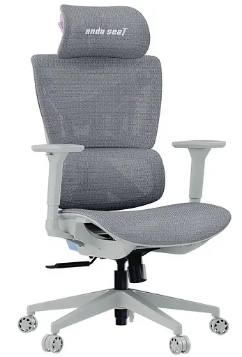 Ігрове крісло Anda Seat X-Air Mega Size XL Mesh Gray Twilight (AD-WY-01-GGSP) - фото 1
