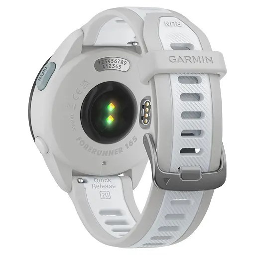 Смарт-годинник Garmin Forerunner 165 Music, Mist Grey/Whitestone, GPS (010-02863-31) - фото 6
