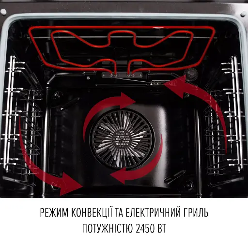 Духовой шкаф электрический Perfelli Perla 6D10I Nero - фото 12