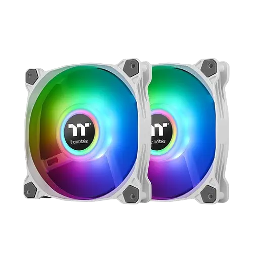Вентилятор Thermaltake Pure Duo 12 ARGB White (2-Fan Pack) (CL-F097-PL12SW-A)