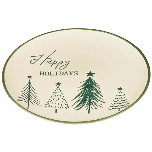 Тарелка Ardesto Christmas New Year's керамика 21 см (AR3090) - фото 2