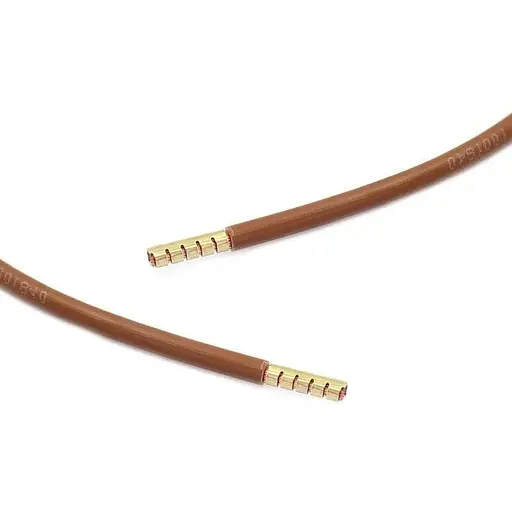 Монтажна перемичка 10 мм2 350 мм з кінцевими гільзами для дротів з обох боків