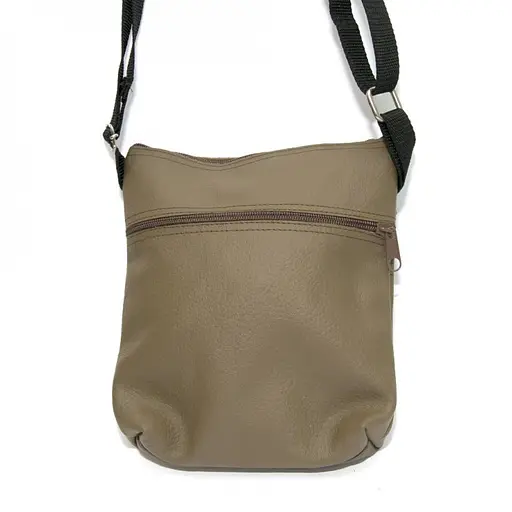 Шкіряна сумка на плече Gofin 20х22 см sum0009940 - фото 3