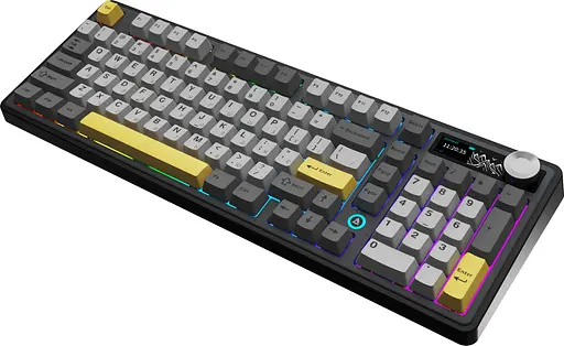 Клавиатура беспроводная Ajazz AK980 V2 Gift Switch V2 Black (AK980-V2-G-BGY) - фото 5