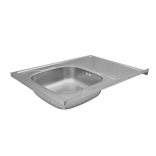 Кухонна мийка Kroner KRP Satin-6080R (0,6 мм) CV022826, Satin - фото 3