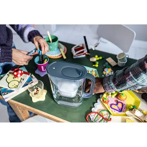 Фильтр-кувшин Brita Style Essential XL Mxpro серо-голубой (1058043) - фото 13