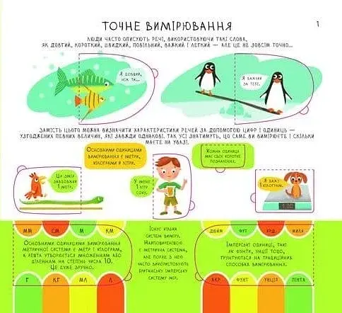 Бібліотека малюка : Одиниці вимірювання (Українська ) - фото 4