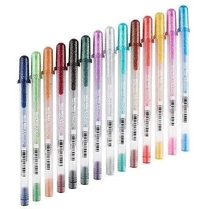 Ручка гелевая Sakura Metallic - фото 2