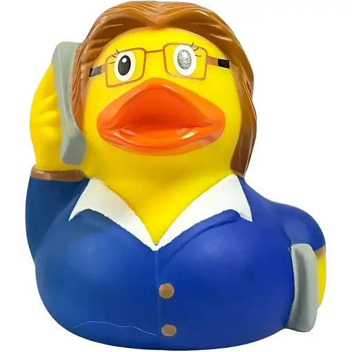 Утка FunnyDucks Бизнесвумен (1337) - фото 1