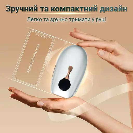 Фотоепілятор AIMED Silk Skin PRO Ice Cooling IPL Intensed Pulse Light колір білий - фото 2