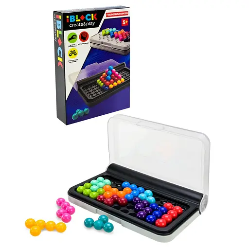 Головоломка серии "Create and Play" PL-724-110 развитие логики 120 вариантов сборки