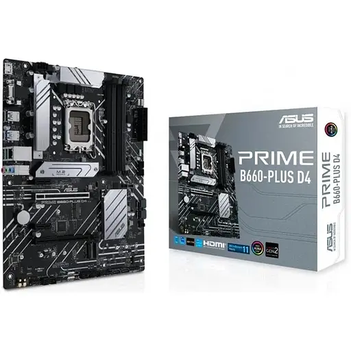 Материнская плата Asus Prime B660-Plus D4 Socket 1700 - фото 2