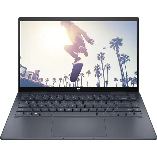 HP Ноутбук Pavilion x360 14-ek2002ru 14" FHD IPS Touch, Intel 7-150U, 16GB, F1024GB, UMA, DOS, синий