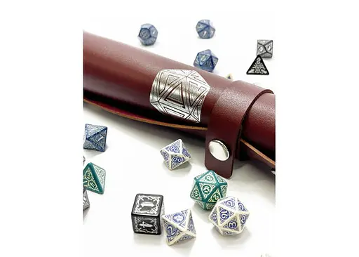 Настільна гра Планета Ігор Лоток для кубиків D20 (бургунді) (Dice tray D20 burgundy) (pi-dt009) - фото 7