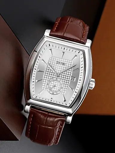 Наручний годинник чоловічий 9306SISI Silver-Silver Skmei acs0030936 - фото 5