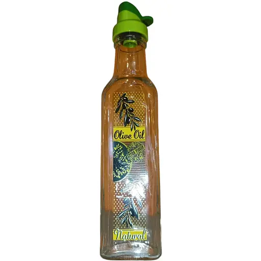 Пляшка для олії 250 мл з декором