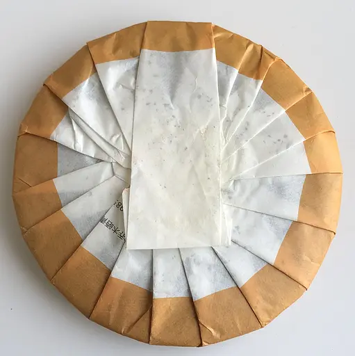 Шу пуэр Ba nian cheng yun 2014 года блин 357 г - фото 3