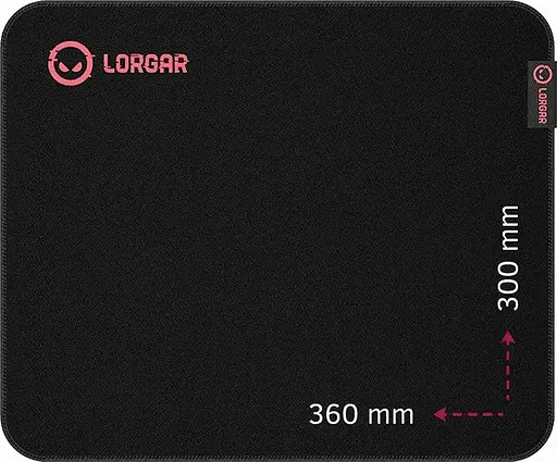 Ігрова поверхня Lorgar Main 323 Black-Red (LRG-GMP323) - фото 2