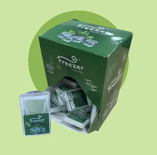 Смужки Freezer м'ятні, для свіжого подиху, у наборі 24 коробочки по 20 смужок-аркушів у кожній - фото 5