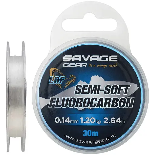 Флюорокарбон Savage Gear Se мi-Soft LRF 30 м 0.14 мм 1.2 кг Clear