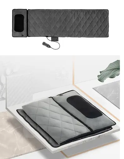 Багатофункціональний масажний матрац для всього тіла СОО2 вібрація + ролики 26 Вт (з підігрівом) - фото 3