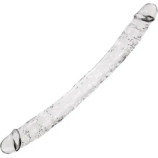 Прозорий двосторонній фалоімітатор Alive Supreme Jelly Dildo