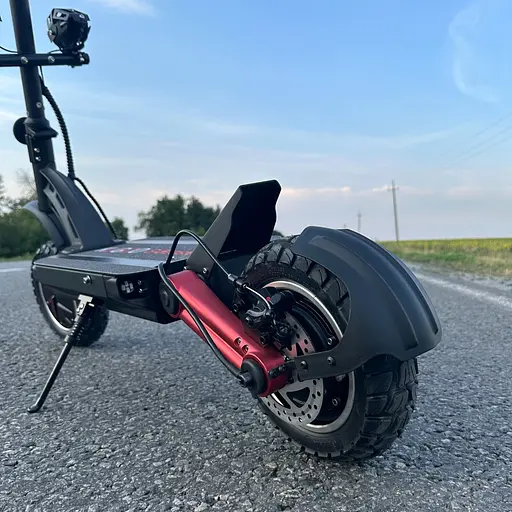 Электросамокат KUGOO G-Booster 1200W*2 (2400W) 23Ah черный, полноприводный без сидения (2025 года) - фото 12