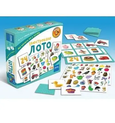Настольная игра Granna Иллюстрированное лото (82517) - фото 2