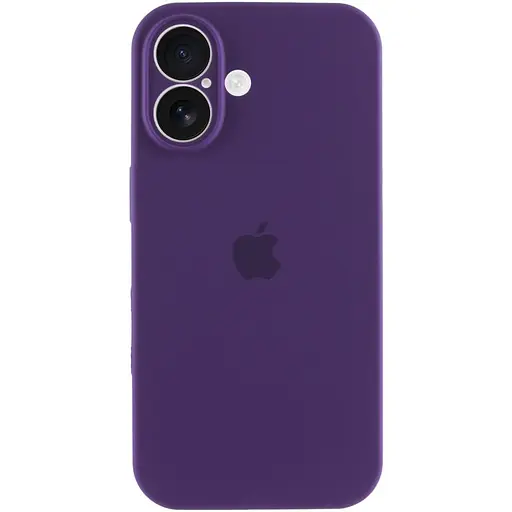 Чохол Epik Silicone Case Full Camera Protective AA для Apple iPhone 16, 6.1 Фіолетовий/Amethyst - фото 4
