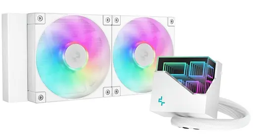 СВО Deepcool LT240 ARGB White (R-LT240-WHAMNC-G-1) - фото 1