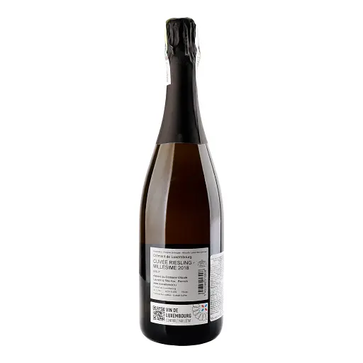 Вино ігристе L&R Kox Cremant de Luxembourg Cuvee Riesling Brut біле брют 0.75 л - фото 3